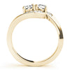 Two Stone Ring in Gold (0.52 cttw)
