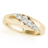 Stackable Twisted Fashion Band in Gold