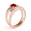 Oval Diamond Fashion Ring in Gold