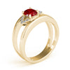 Oval Diamond Fashion Ring in Gold