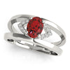 Oval Diamond Fashion Ring in Gold