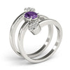 Oval Diamond Fashion Ring in Gold (0.66 cttw)