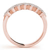 Contemporary Zig-Zag Stackable Fashion Ring in Gold