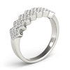Contemporary Zig-Zag Stackable Fashion Ring in Gold