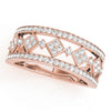 Round Diamond Fashion Band in Gold
