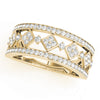 Round Diamond Fashion Band in Gold