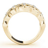 Round Diamond Fashion Band in Gold