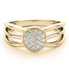 Round Diamond Fashion Band in Gold