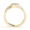 Round Diamond Fashion Band in Gold