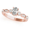 Oval Fashion Ring in Gold