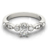 Oval Fashion Ring in Gold