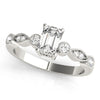 Emerald Cut Fashion Ring in Gold (0.65 cttw)