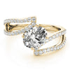 Oval Gemstone Fashion Ring in Gold (1.22 cttw)