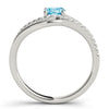 Oval Gemstone Fashion Ring in Gold (0.66 cttw)