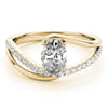 Oval Gemstone Fashion Ring in Gold (0.66 cttw)