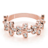 Nature Inspired Floral Shape Stackable Fashion Ring in Gold