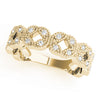 Vintage Milgrain Stackable Ring in Gold
