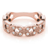 Vintage Milgrain Stackable Ring in Gold