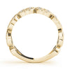 Vintage Milgrain Stackable Ring in Gold