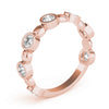 Bezel Set Stackable Ring in Gold