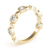 Bezel Set Stackable Ring in Gold