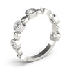 Bezel Set Stackable Ring in Gold