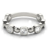 Bezel Set Stackable Ring in Gold