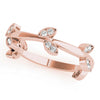 Nature Inspired Leaf Shape Fashion Band in Gold