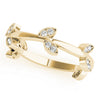 Nature Inspired Leaf Shape Fashion Band in Gold