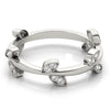 Nature Inspired Leaf Shape Fashion Band in Gold
