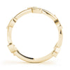Nature Inspired Leaf Shape Fashion Band in Gold