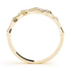 Round Diamond Fashion Band in Gold