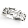 Round Diamond Fashion Band in Gold