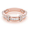 Round Diamond Fashion Band in Gold