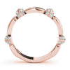 Round Diamond Fashion Band in Gold