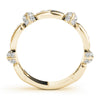 Round Diamond Fashion Band in Gold