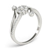 Round Diamond Fashion Band in Gold