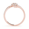 Round Diamond Fashion Band in Gold