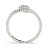 Round Diamond Fashion Band in Gold