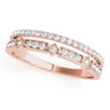Double Row Fashion Band in Gold