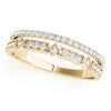Double Row Fashion Band in Gold