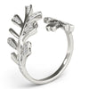 Nature Inspired Bypass Fashion Ring in Gold