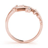 Nature Inspired Bypass Fashion Ring in Gold