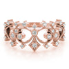 Vintage Inspired Milgrain Filigree Fashion Rings in Gold