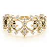 Vintage Inspired Milgrain Filigree Fashion Rings in Gold