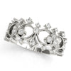 Vintage Inspired Milgrain Filigree Fashion Rings in Gold
