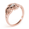Vintage Inspired Milgrain Filigree Fashion Rings in Gold