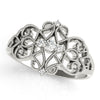 Vintage Inspired Milgrain Filigree Fashion Rings in Gold