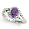 Oval Fashion Ring in Gold