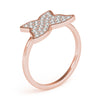 Butterfly Fashion Ring in Gold